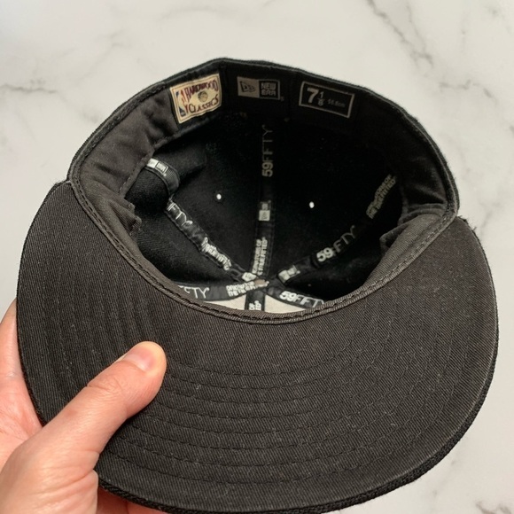 Chicago Bulls Basketball Hat 59FIFTY 7.5 Like New - Picture 4 of 5